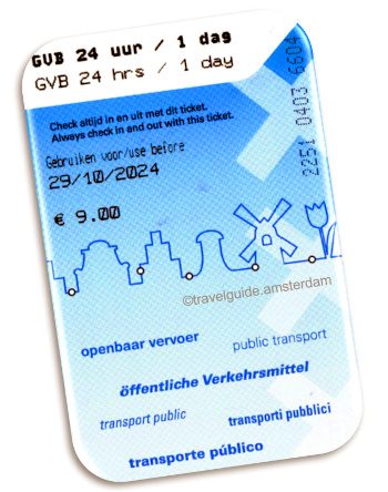 amsterdam & region travel ticket online kaufen