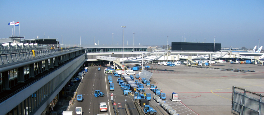 Aéroport Schiphol d'Amsterdam